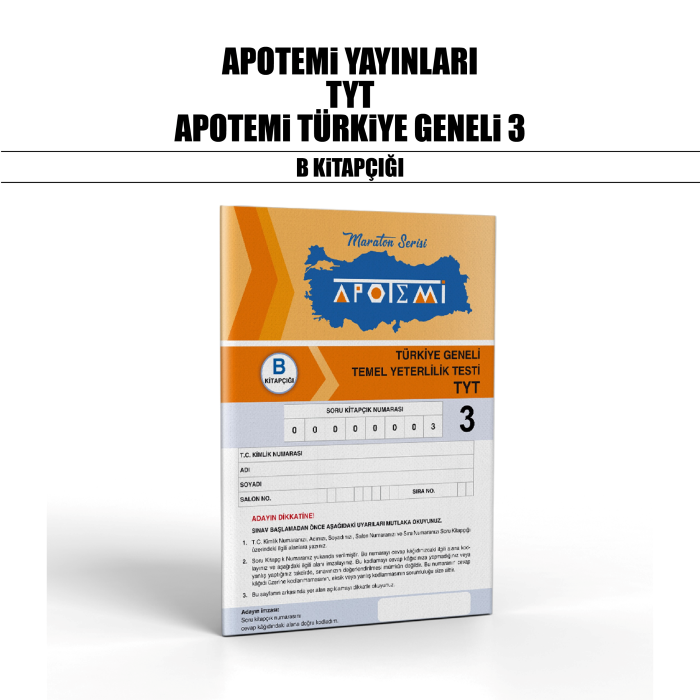 APOTEMİ TYT TÜRKİYE GENELİ SNV 3-B - 2025-26